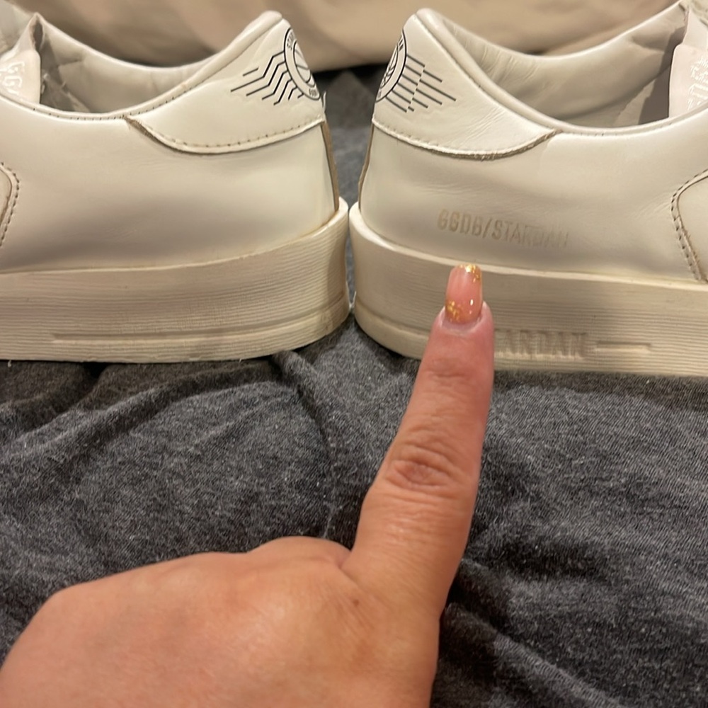 Golden Goose White Leather Sneakers - Picture 8 of 17